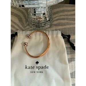 Kate Spade New York Rose Gold with Stones Bangle Bracelet